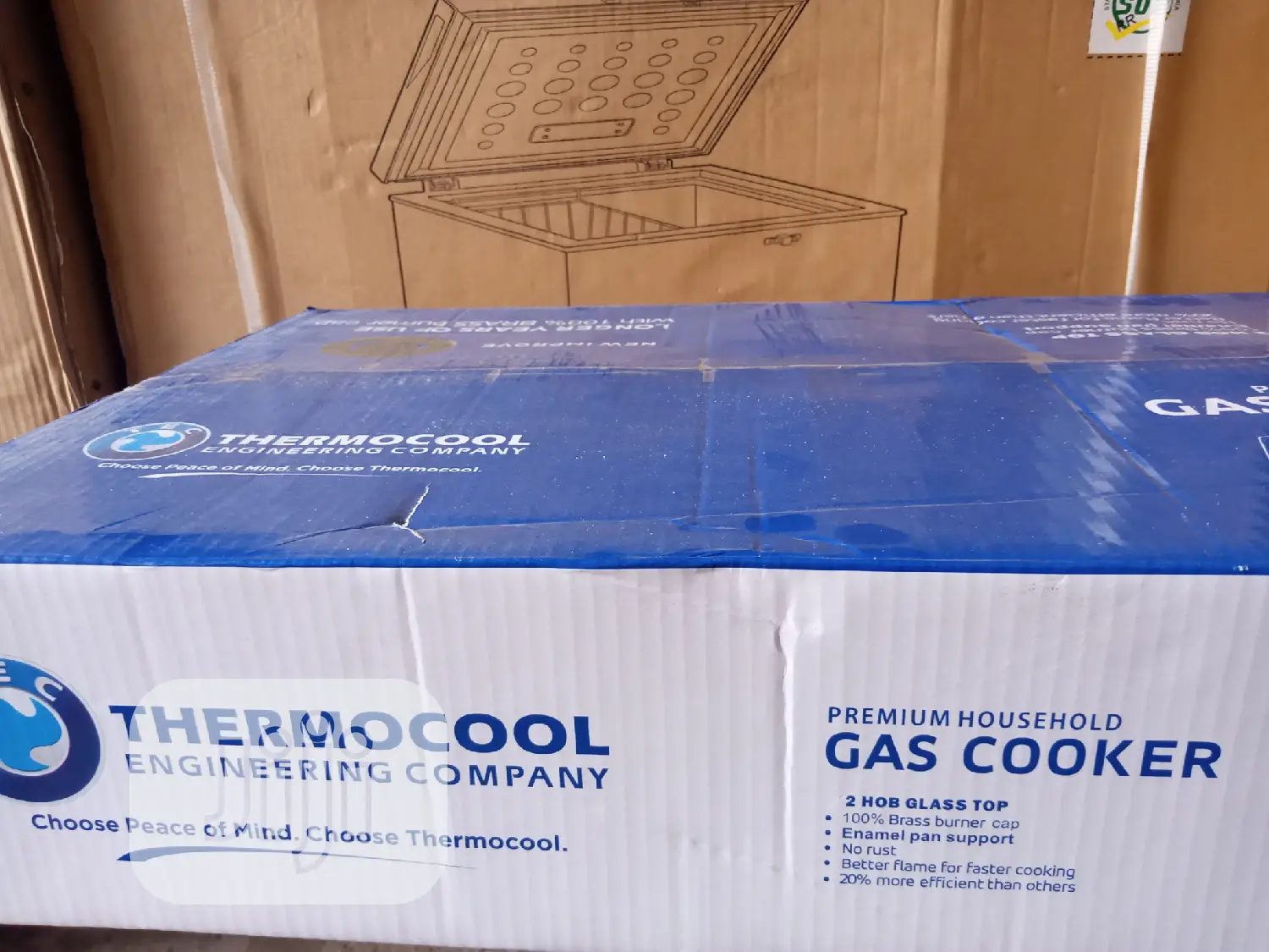 Thermocool Glass Table Top Gas Stove