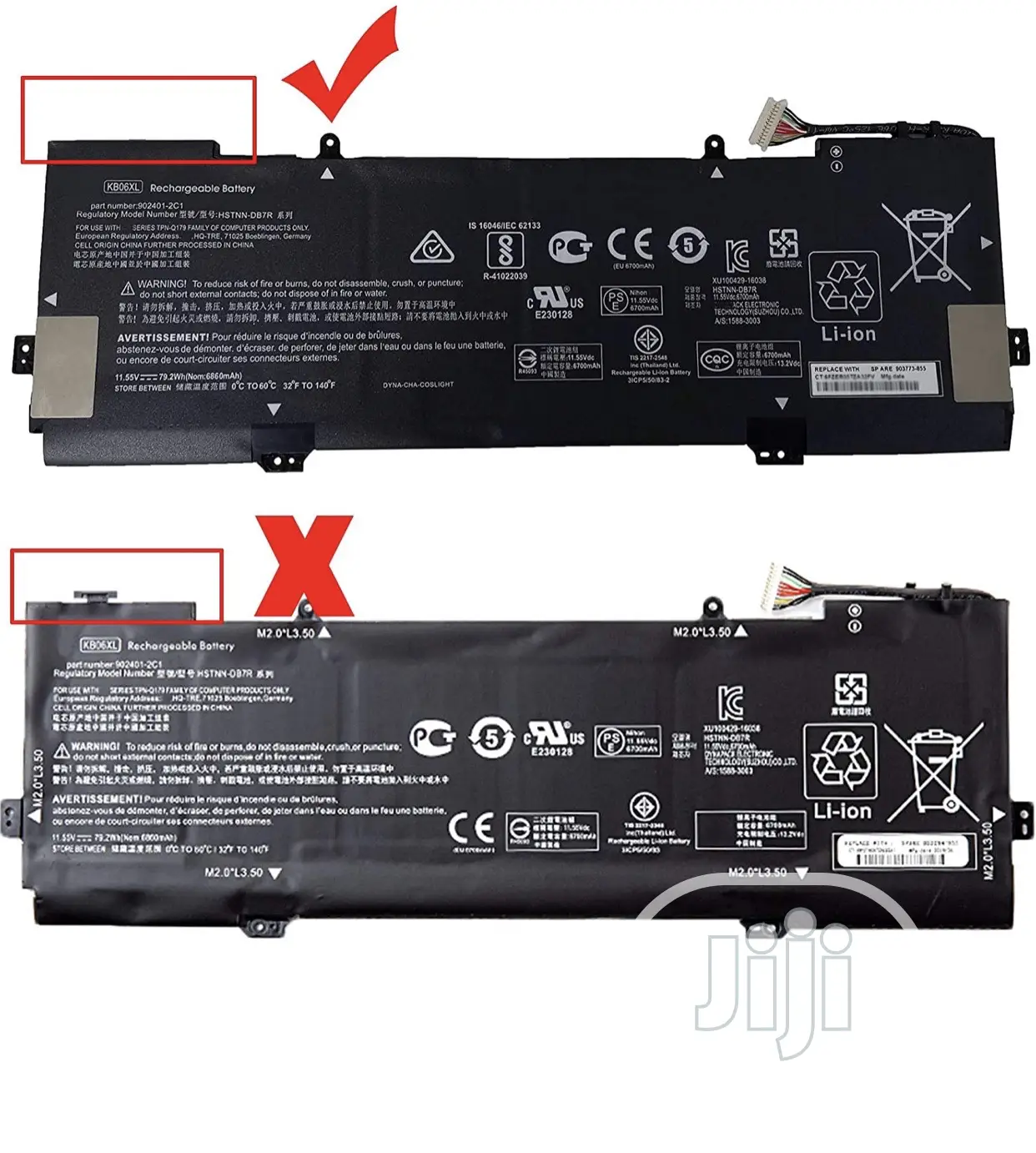 HP Spectre X360 15-Bl002xx Series Z6k96ea Z6k99ea Battery