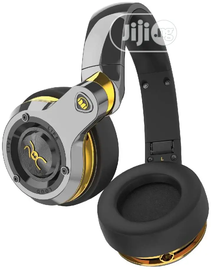 Monster ROC Sport Over-ear Headphones - Black Platinum