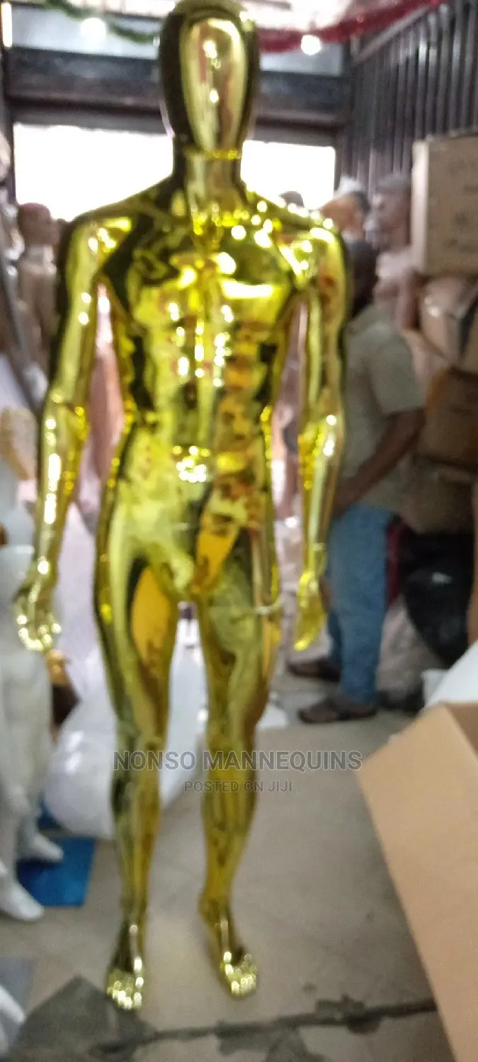 Honey Comb Gold Chrome Mannequins