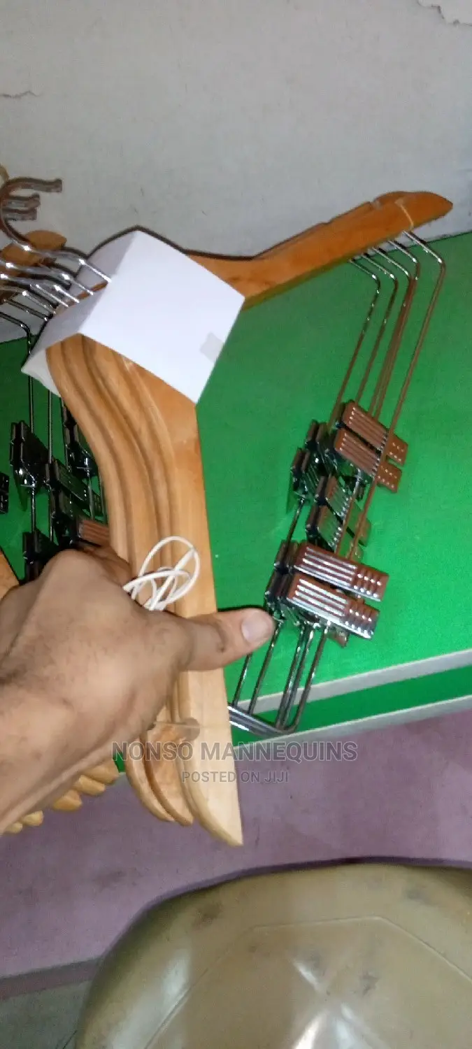 Wooden Peg Clip Hangers