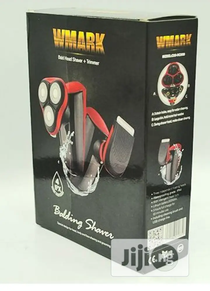 WMARK Electric Waterproof Balding Shaver