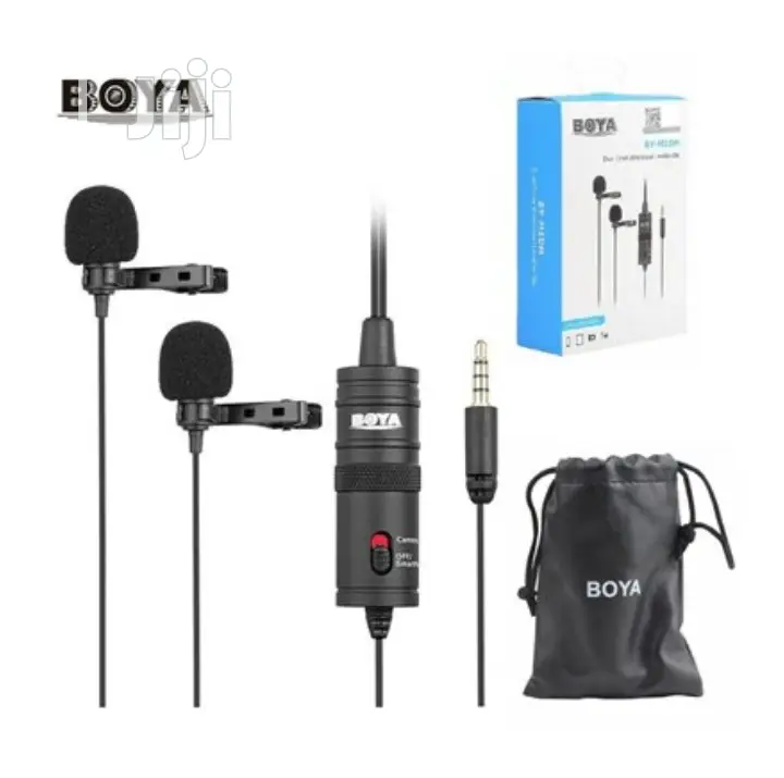 Boya BY-M1DM Dual Collar Microphone