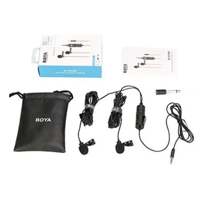 Boya BY-M1DM Dual Collar Microphone