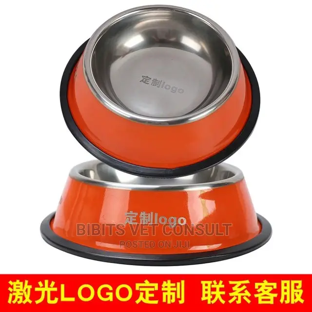 Antiskid Stainless Pet Feeding Bowl