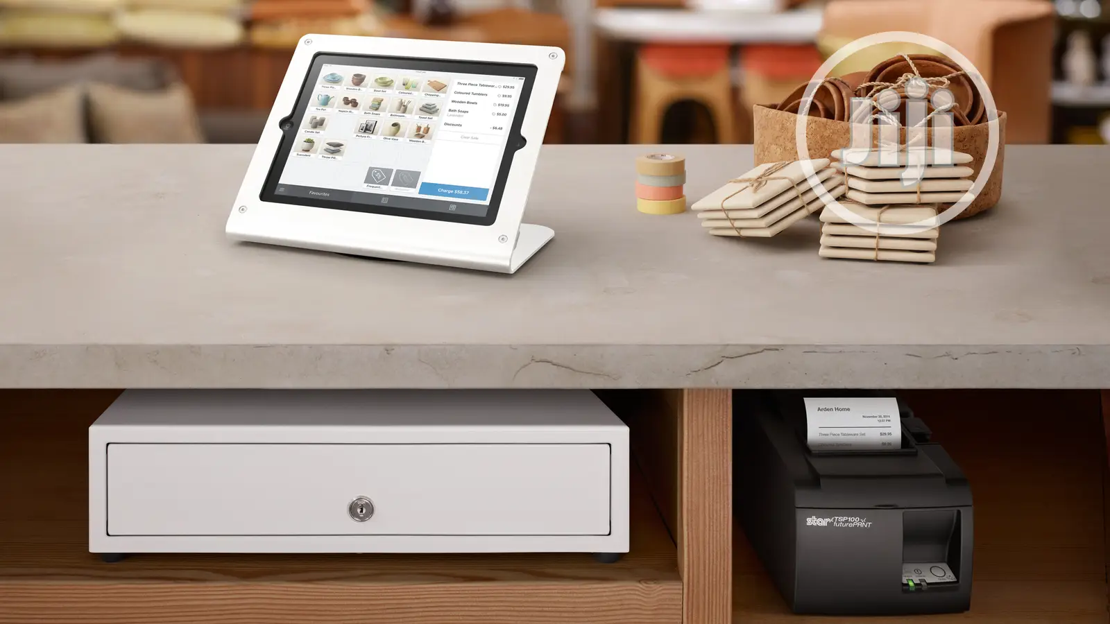 Cash Register And Pos