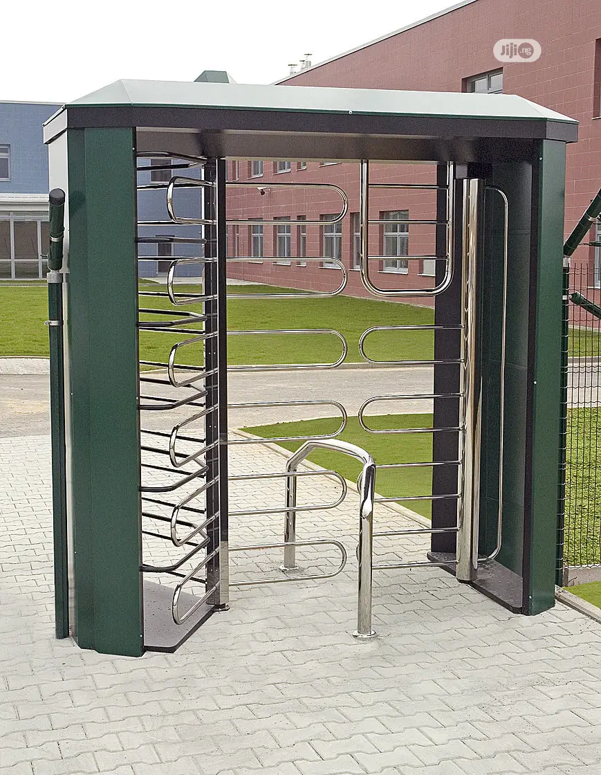 Full Height Turnstile Silver