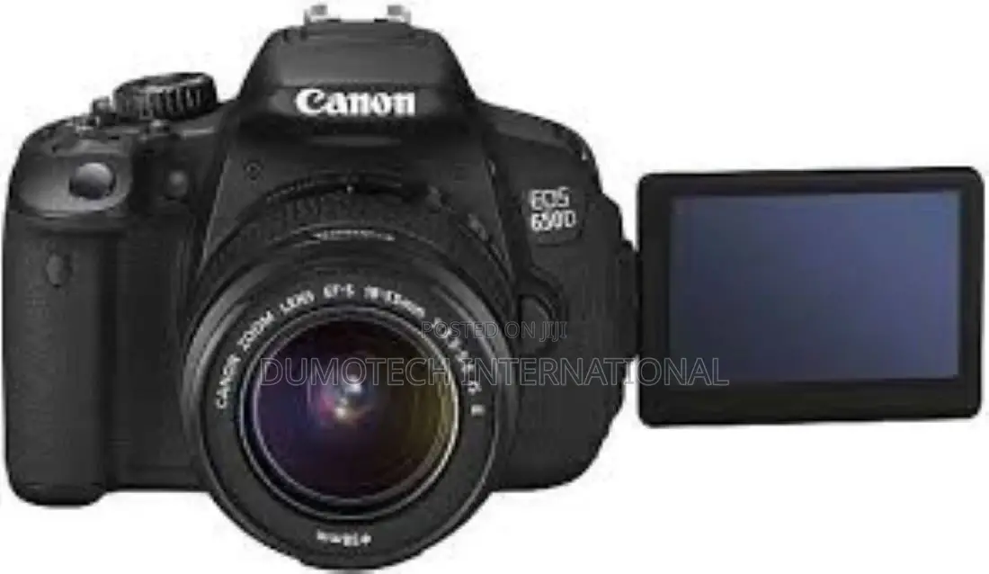 Canon EOS 650D Camera With 18-55mm Lens (London Used)