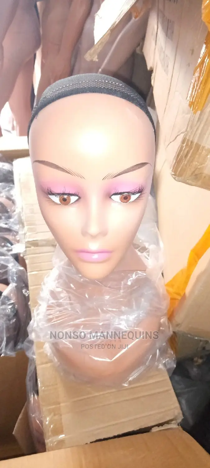 Plastic Head Mannequins