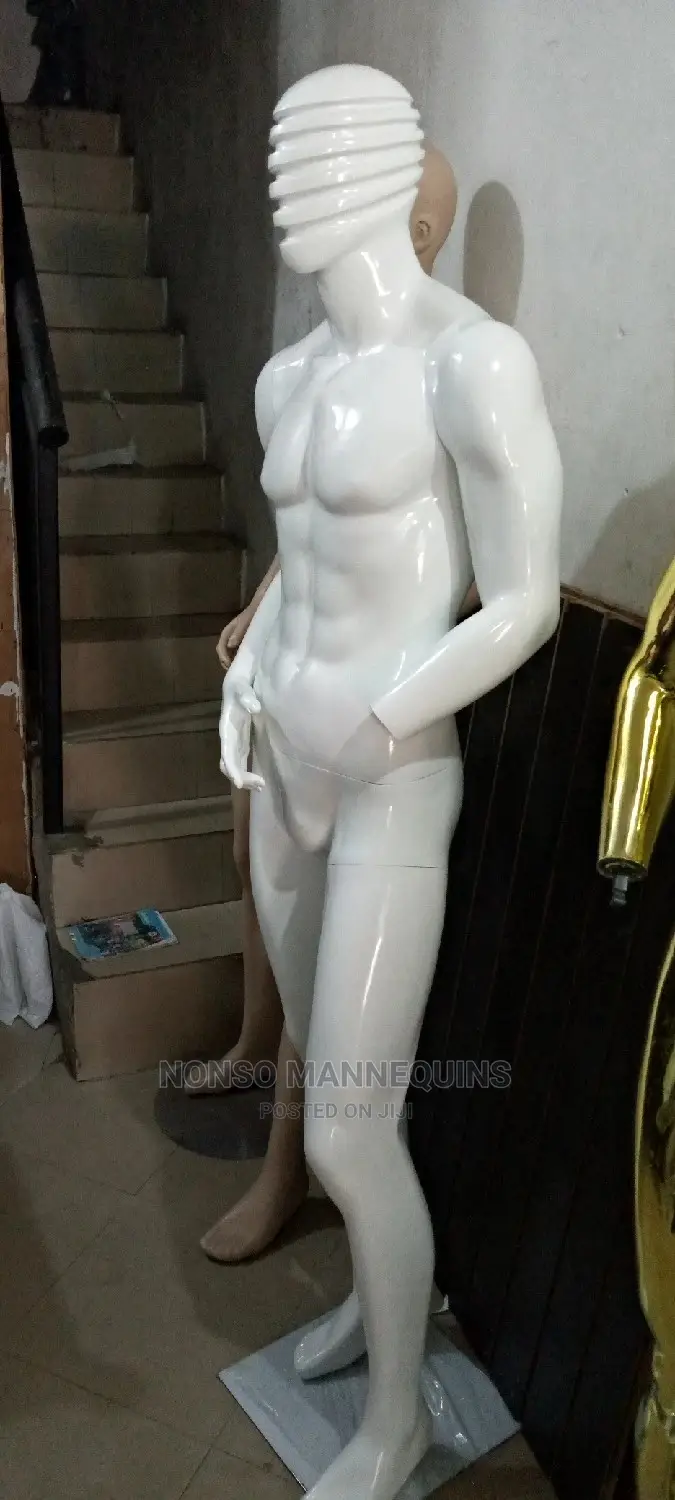 Fiber White Male Mannequin
