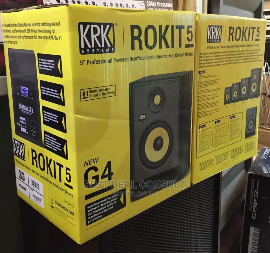 KRK Rokit Studio Monitors