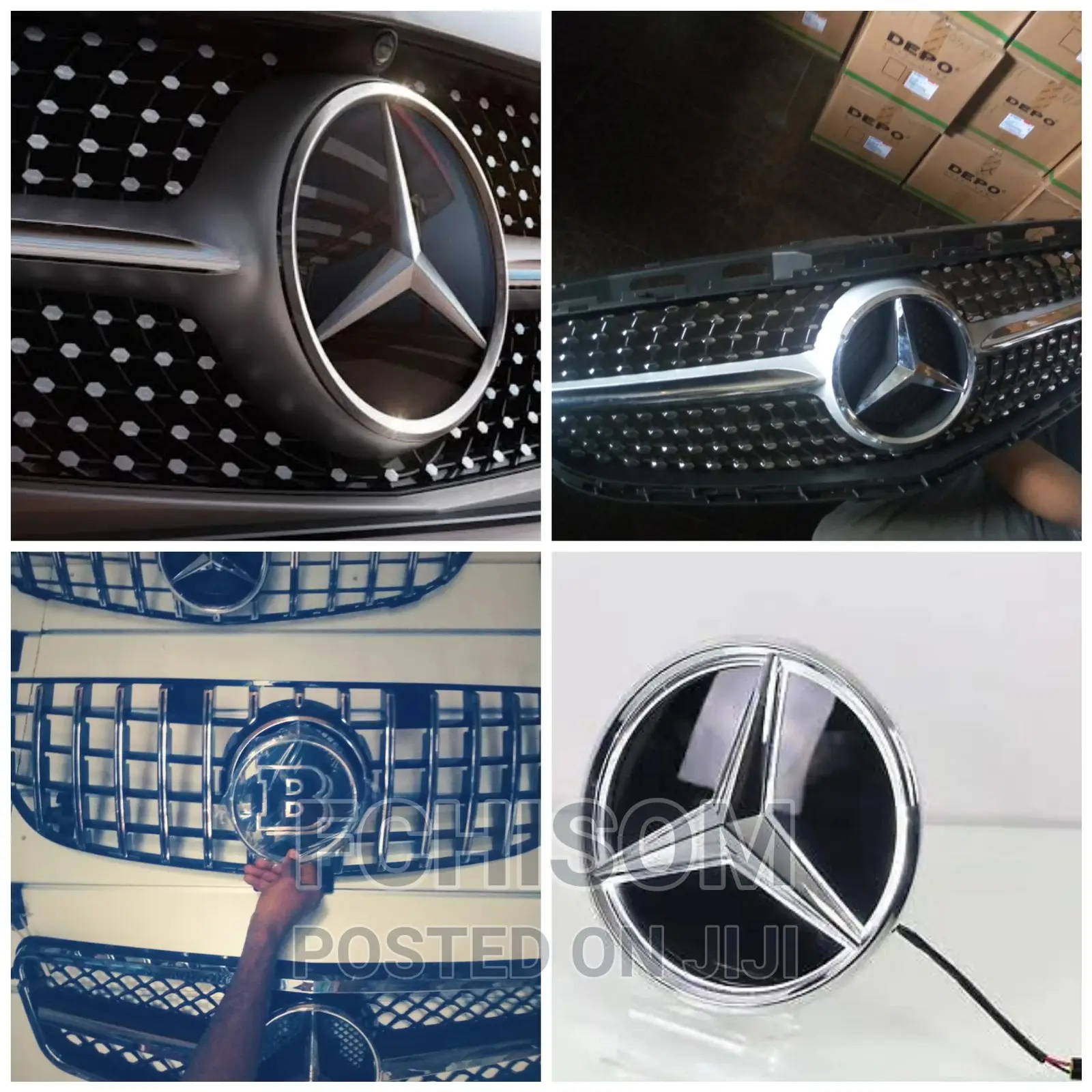 Mercedes Benz Latest AMG Grille & LOGO