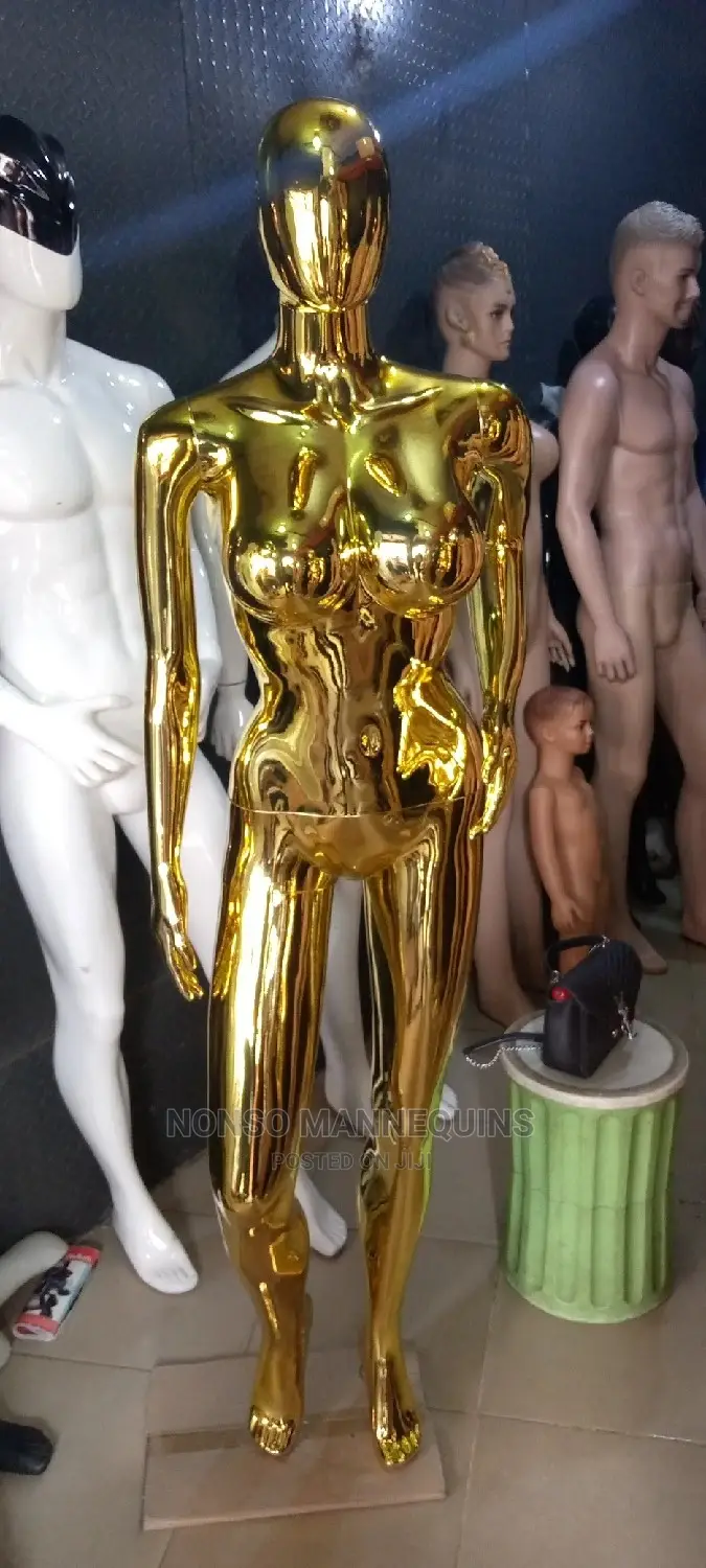 Busty Gold Size 10 Faceless Female Mannequin