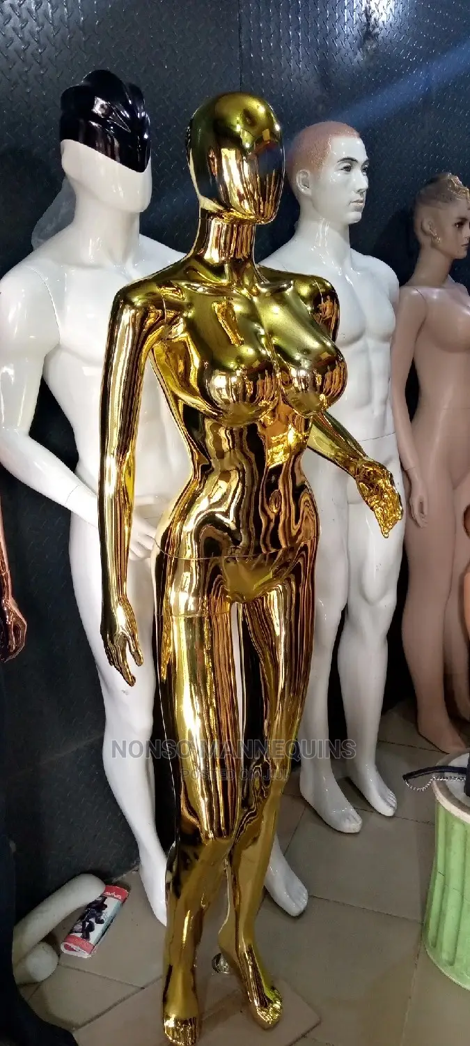 Busty Gold Size 10 Faceless Female Mannequin