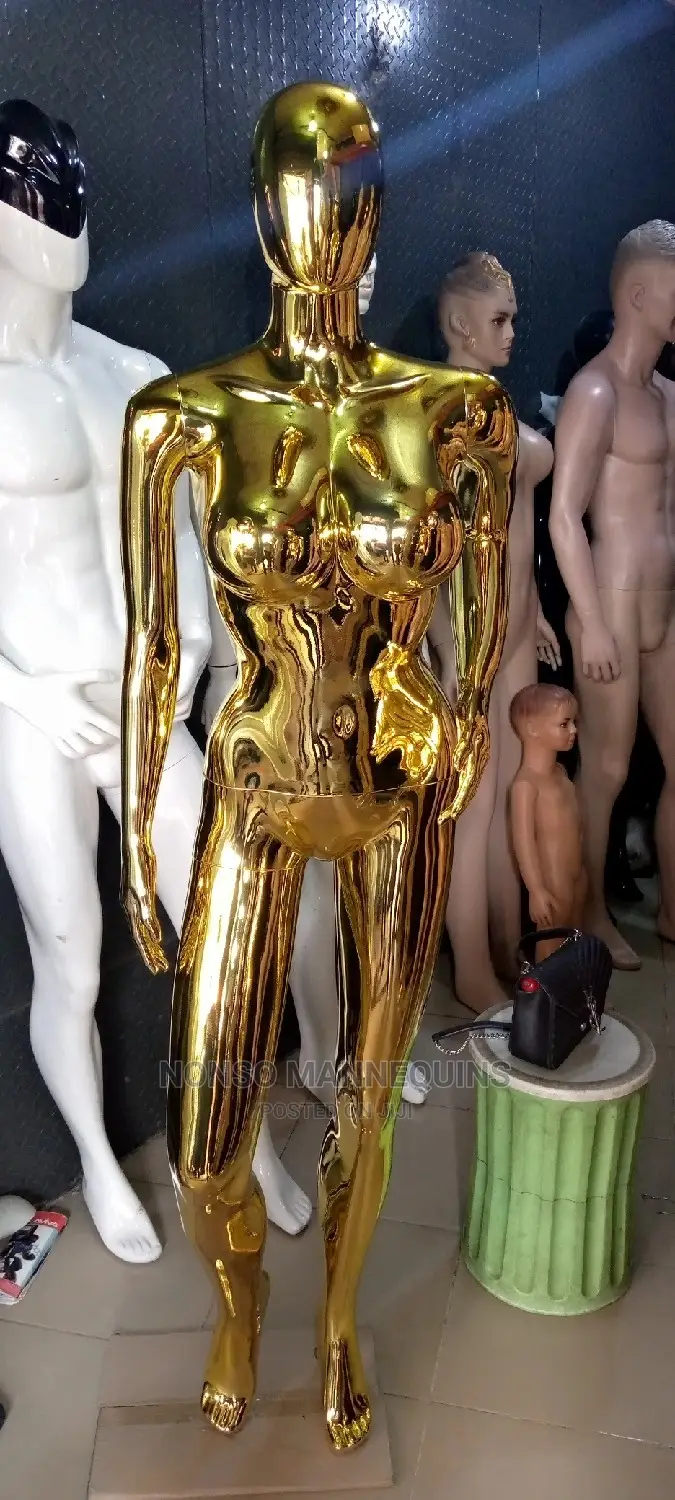 Busty Gold Size 10 Faceless Female Mannequin