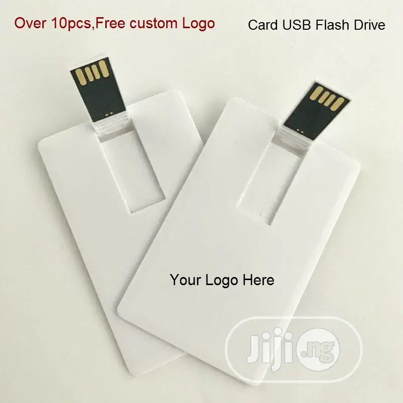 100% Capacity 4GB 8GB 16GB Credit Card USB Flash Drive