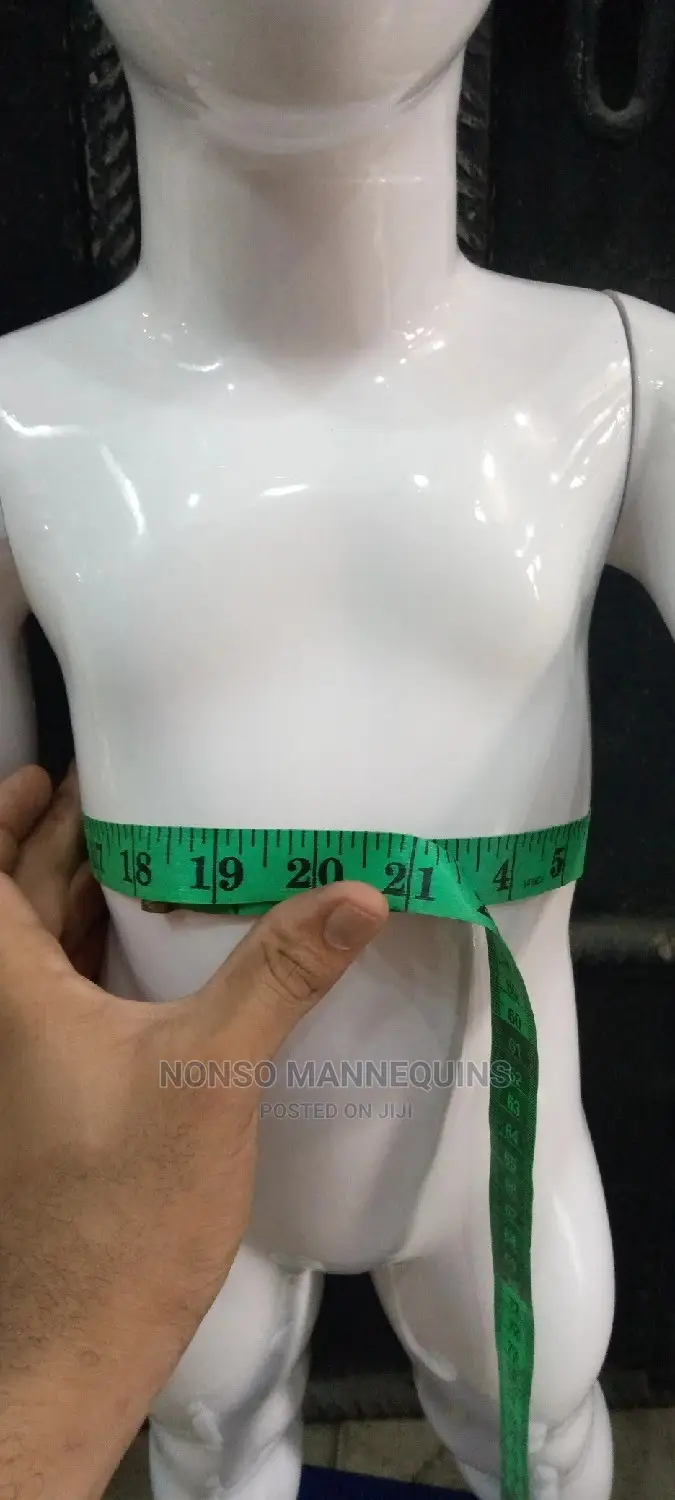 Unisex Glossy White Babies Mannequin