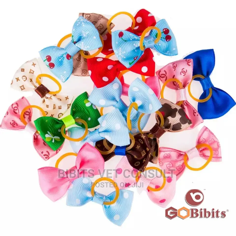 3 PCS/LOT Handmade Pet Accessories Grooming Hair Bows