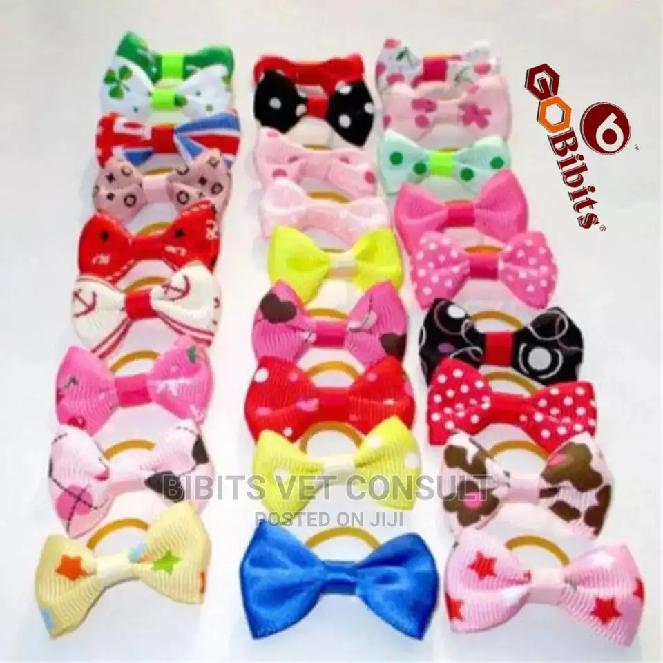 3 PCS/LOT Handmade Pet Accessories Grooming Hair Bows