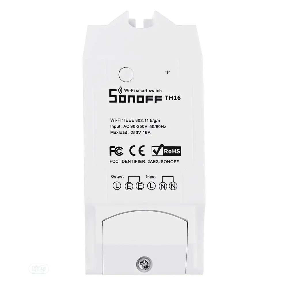 Sonoff TH16 Wifi Temp and Humidity Sensor Switch+Si7021 RF