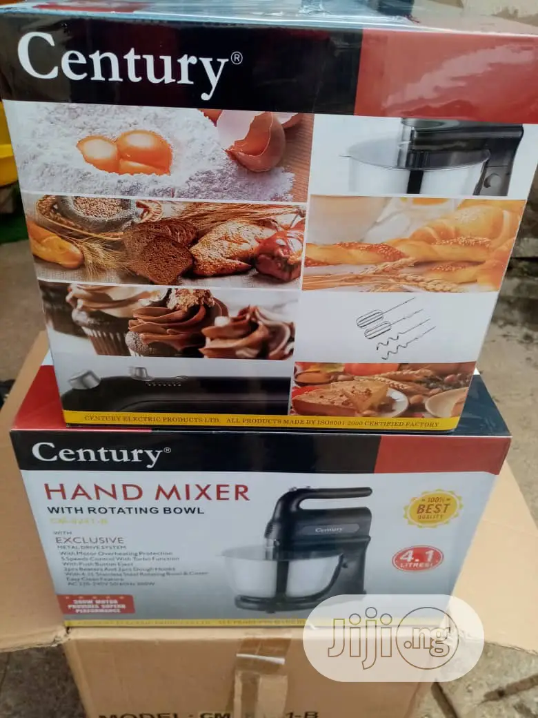 4.1 Lit Electric Hand Mixer With Bowl