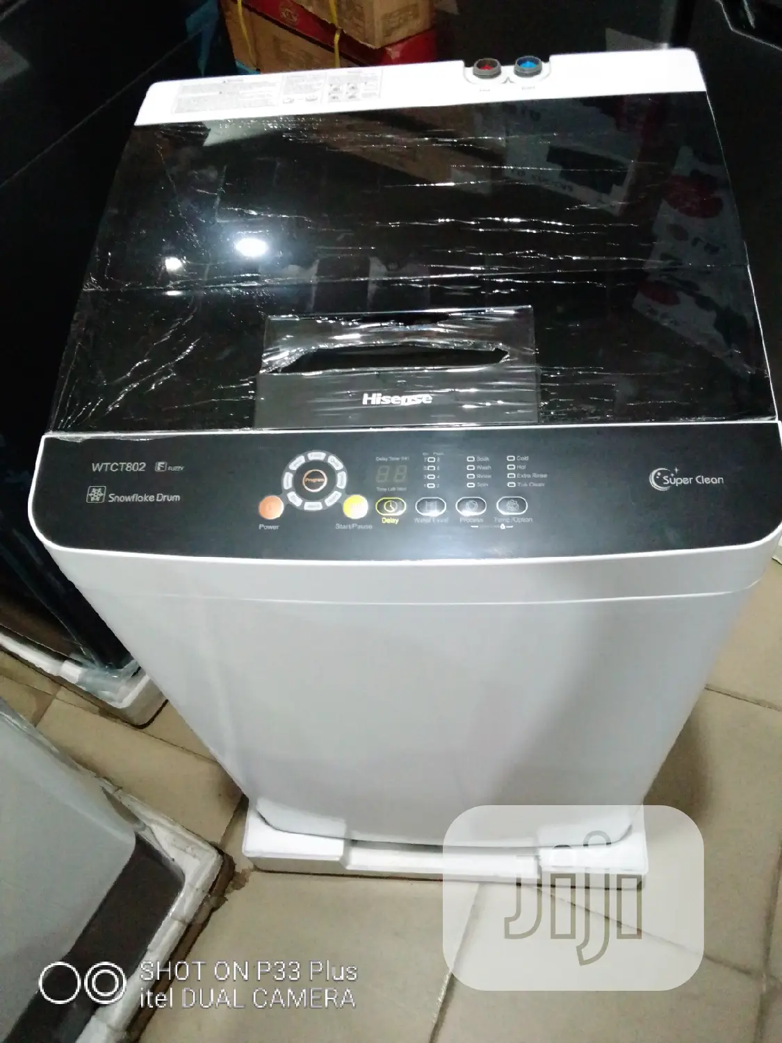Hisense 8KG Top Load Automatic Washing Machine - WM WTCT 802