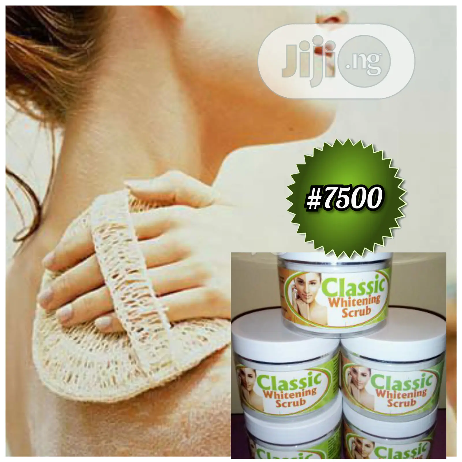 Classic Whitening Scrub (So Unique With Radiant Glow)