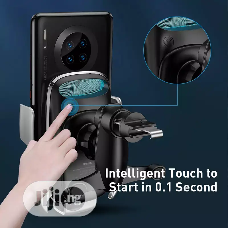 Baseus 15W Qi Wireless Car Charger for iPhone Samsung