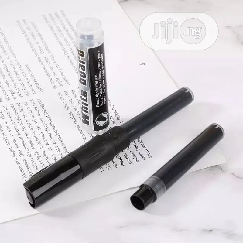 24pcs Replacement Refills For Whiteboard Marker Pen White