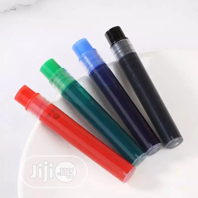 24pcs Replacement Refills For Whiteboard Marker Pen White
