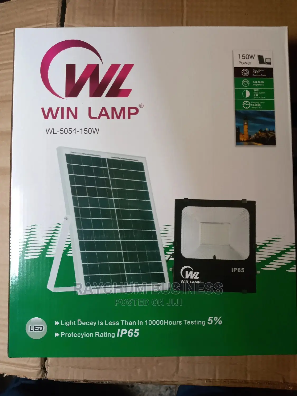 All In One Solar Flood Light 150w With Panel