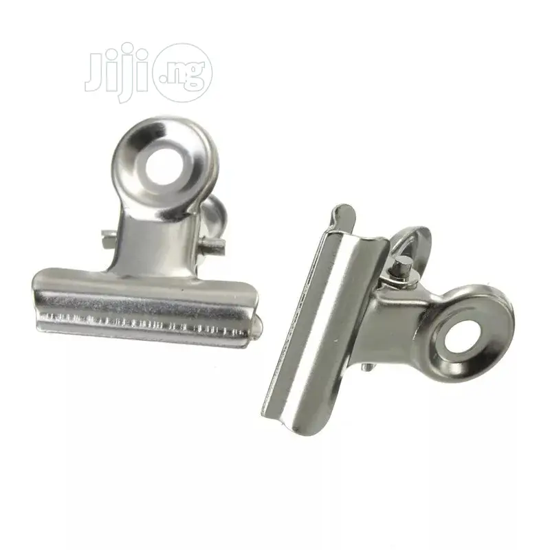 Affordable 10 PCS Silver Tone Metal Office Paper Document