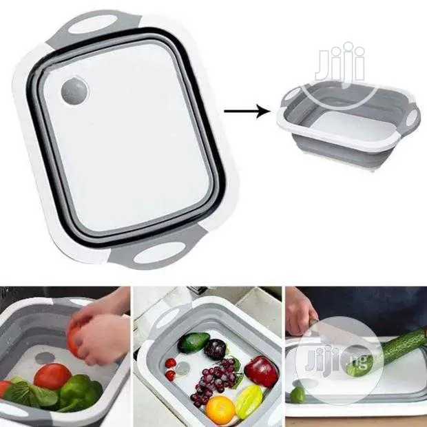 Foldable Kitchen Drainer Bowl Turned Tray