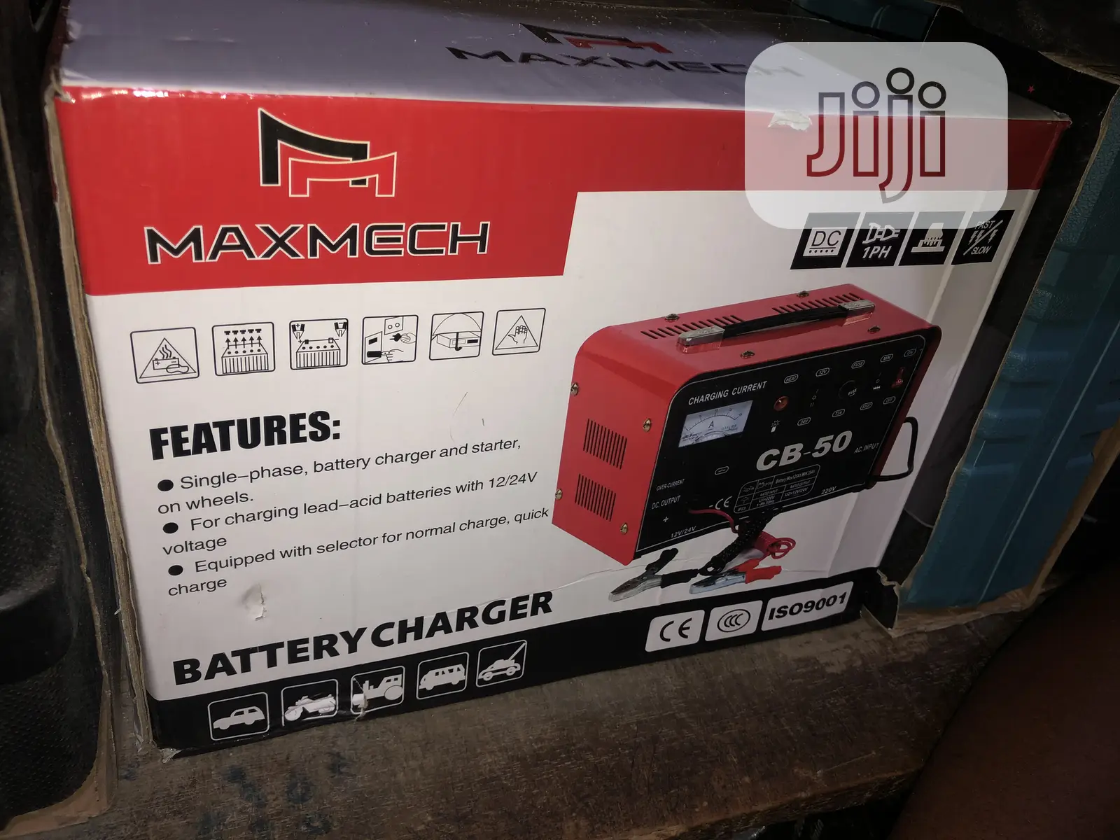 Maxmech Battery Charger CB50 12to 24v Professional