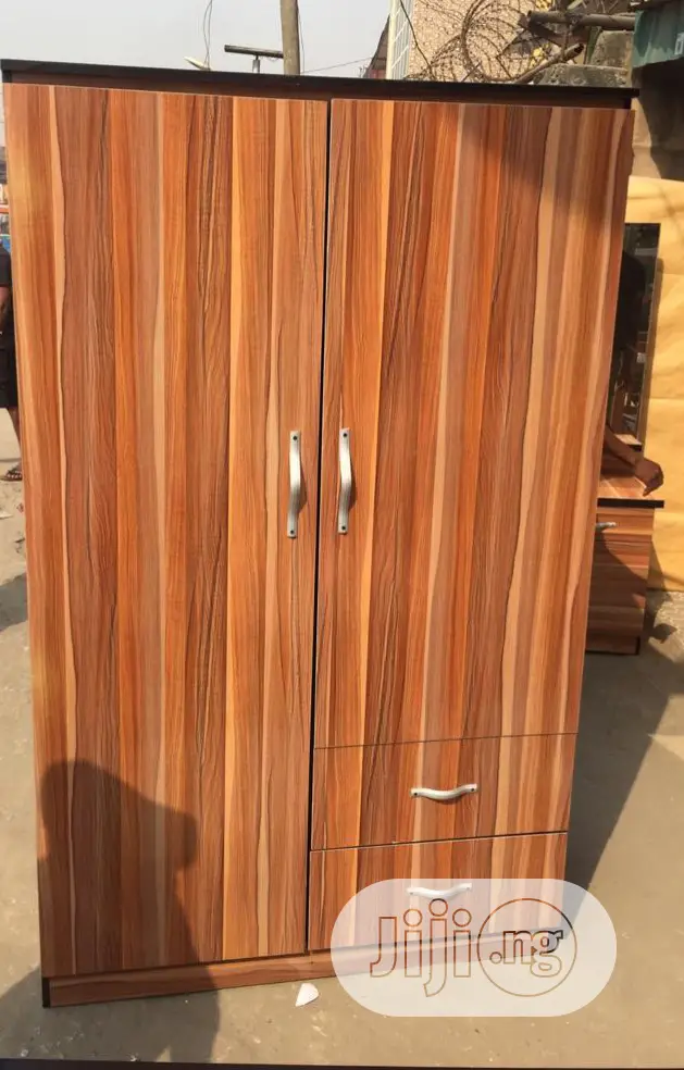 2 Door Wooden Wardrobe