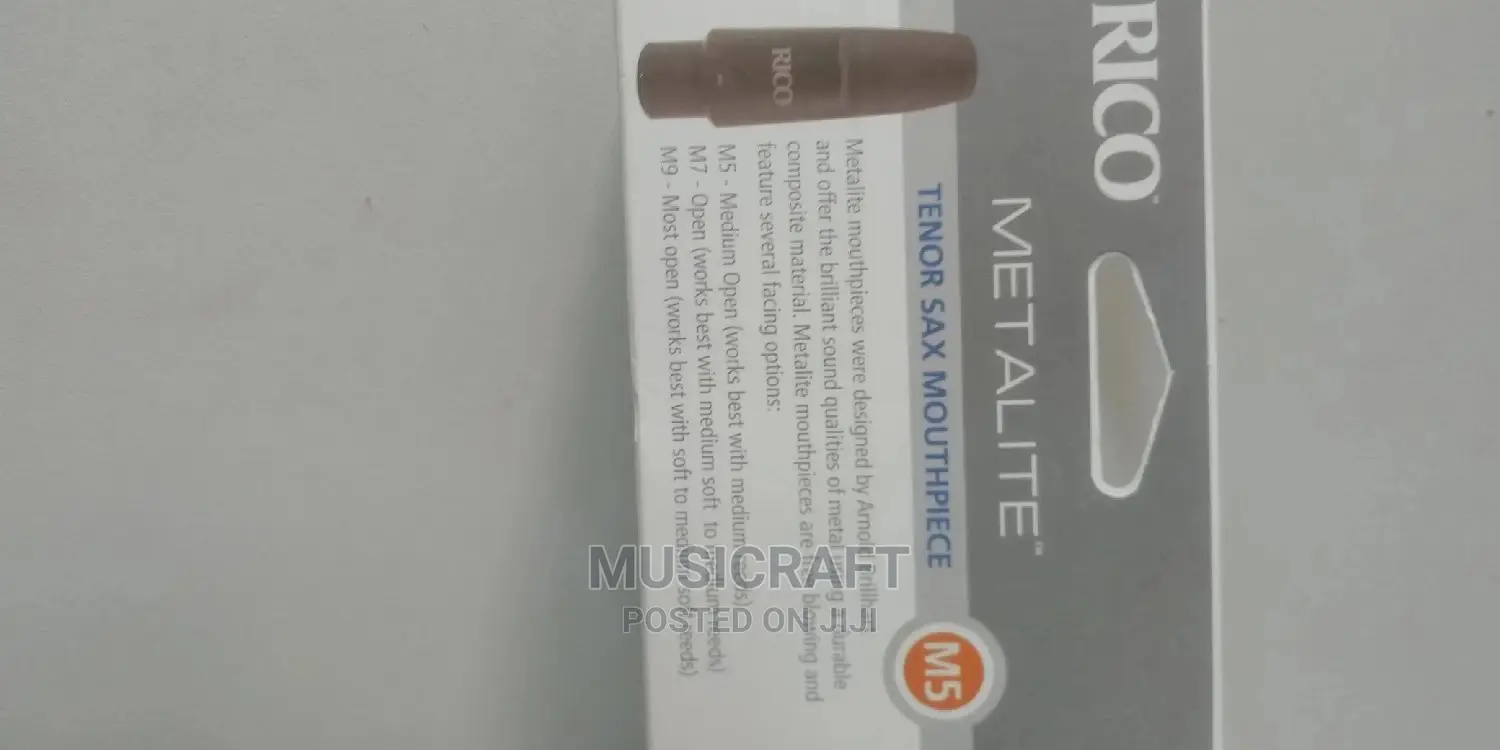 Rico M5 Metalite Tenor Sax Mouthpiece
