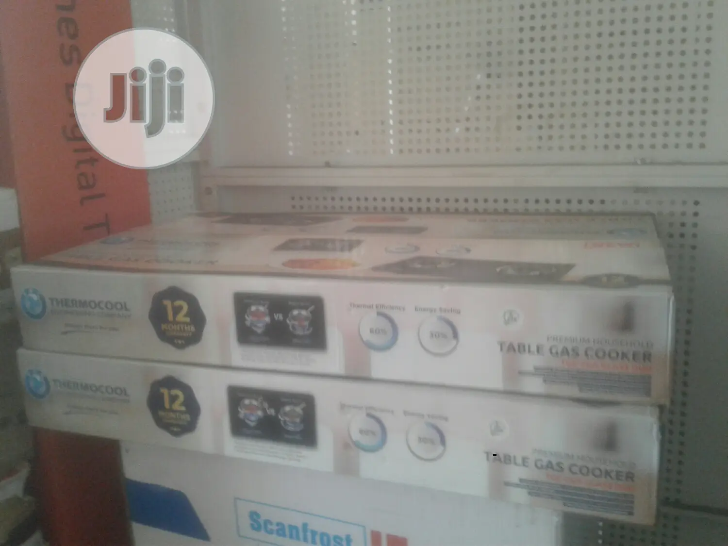 Thermocool Table Cooking Gas. Glass Top