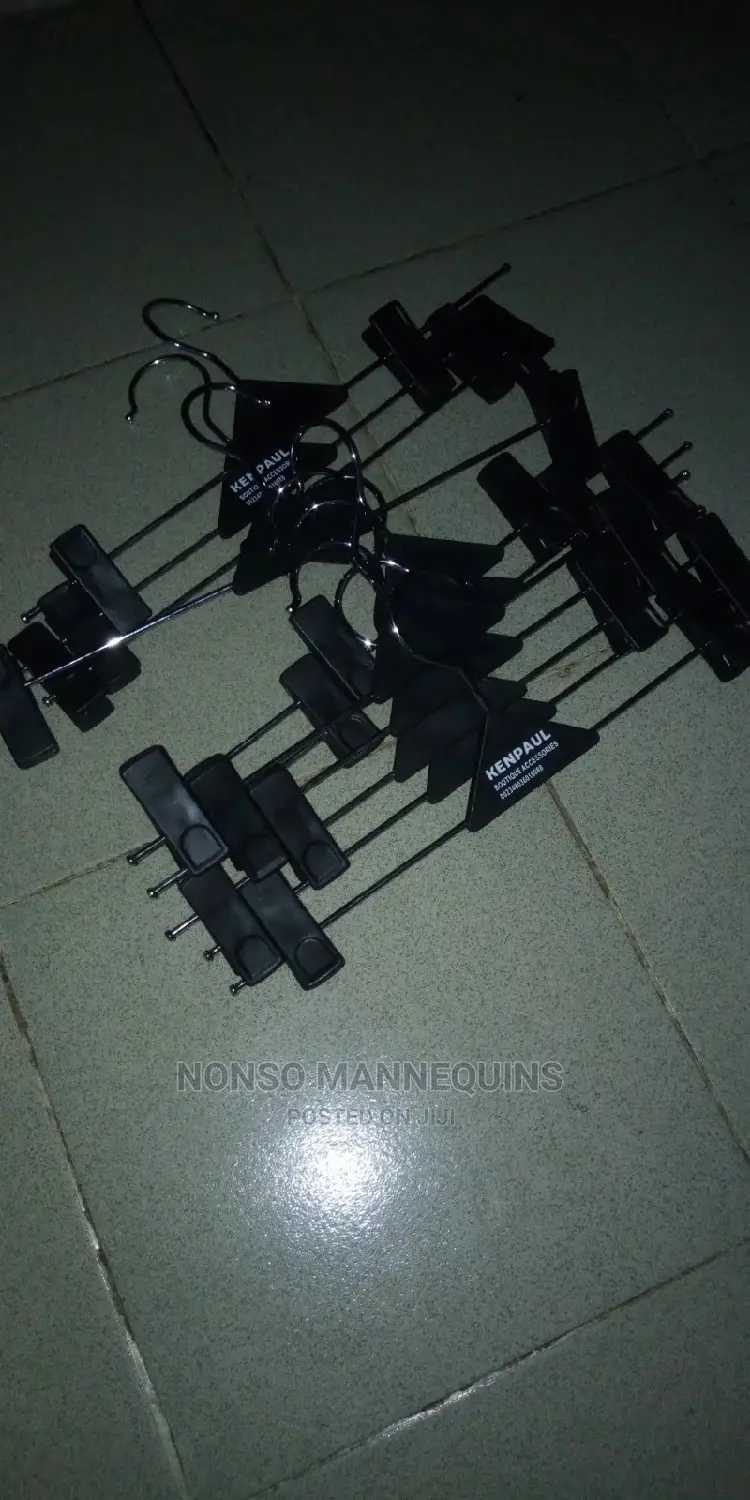 Black Clip Hangers