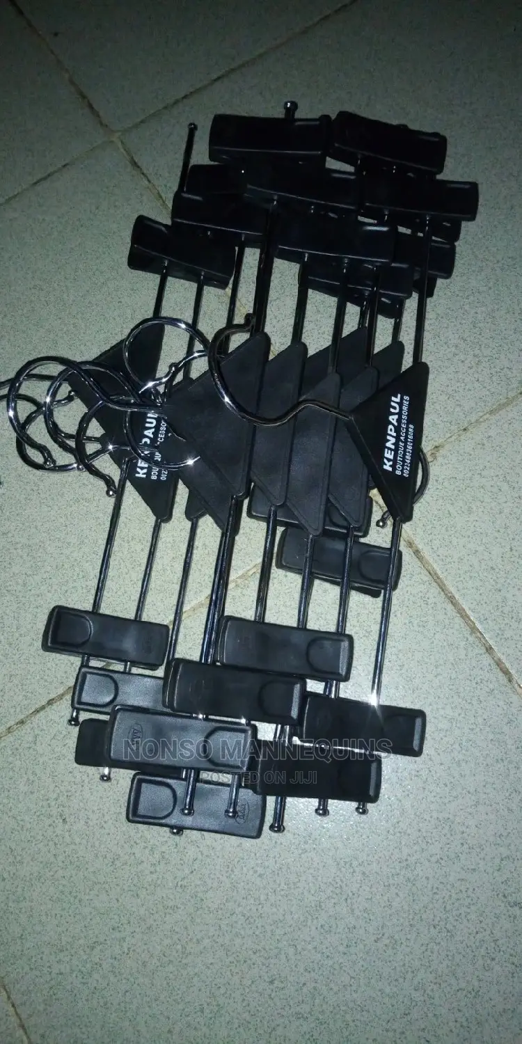 Black Clip Hangers
