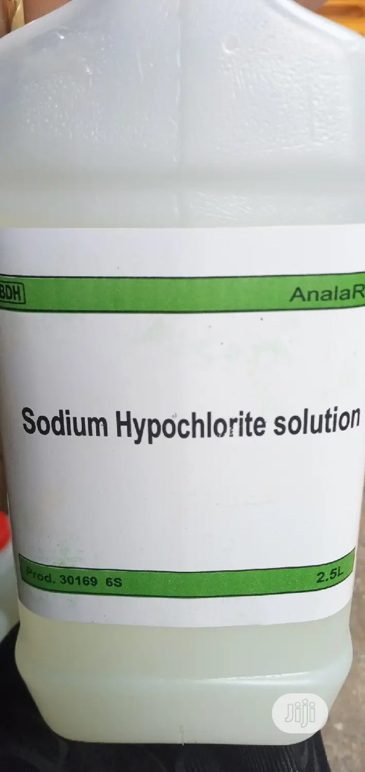 Sodium Hypoclorite Solution 2.5liters, (For Disinfictant)