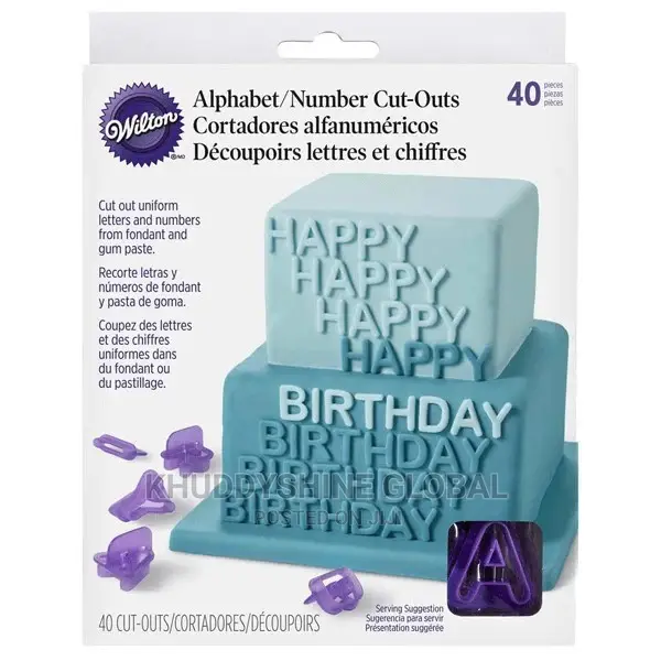 Alphabets and Numbers Cutouts