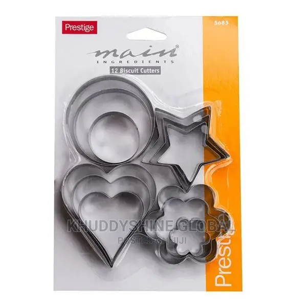 Prestige 12pcs Biscuit Cutter