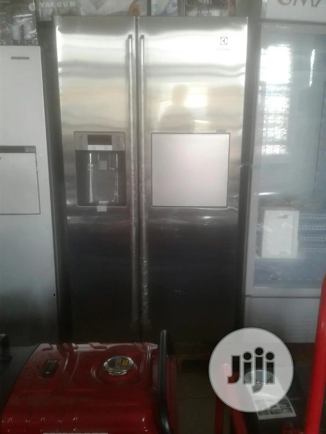 Electrolux Double Door Fridge. With Dispenser