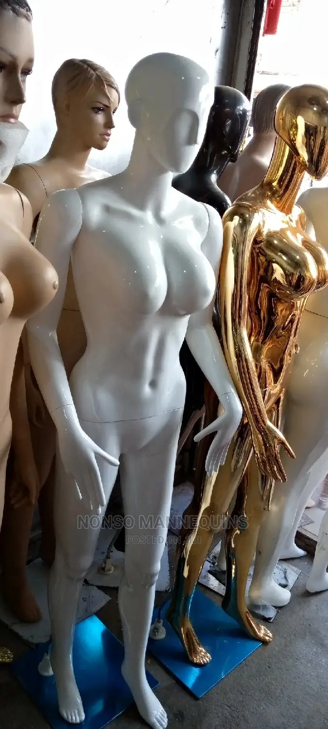 New Glossy White Female Display Mannequins
