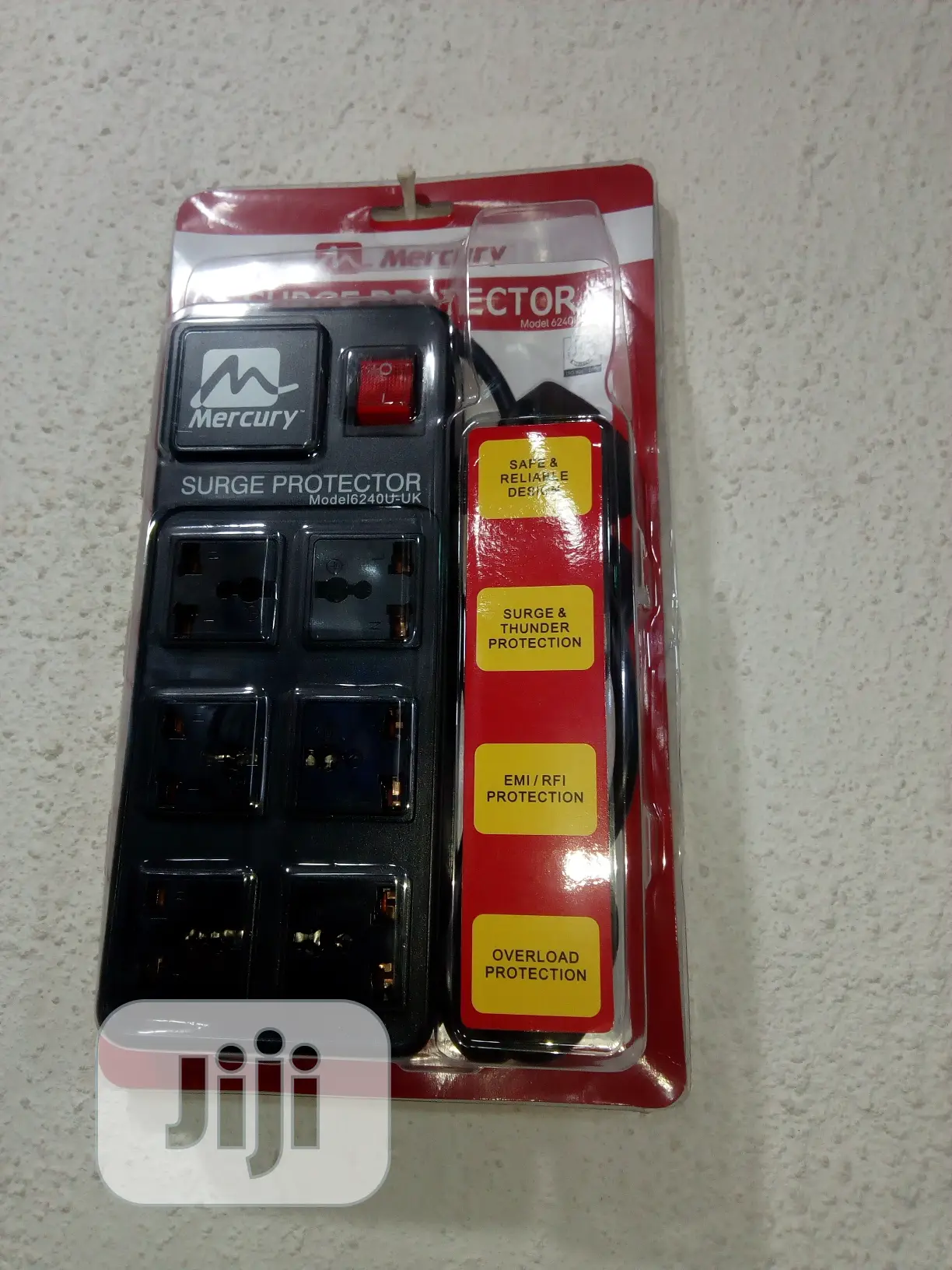 Mercury Surge Protector 6outlets