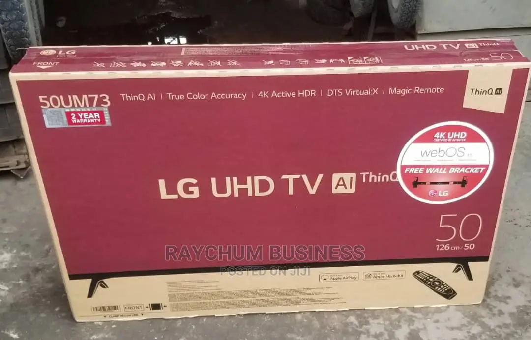 Lg 50inches Smart Tv With Inbuild Decoder