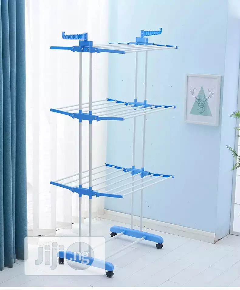 Mobile Multipurpose Cloth Dryer Clothes Rack Clothes Hanger