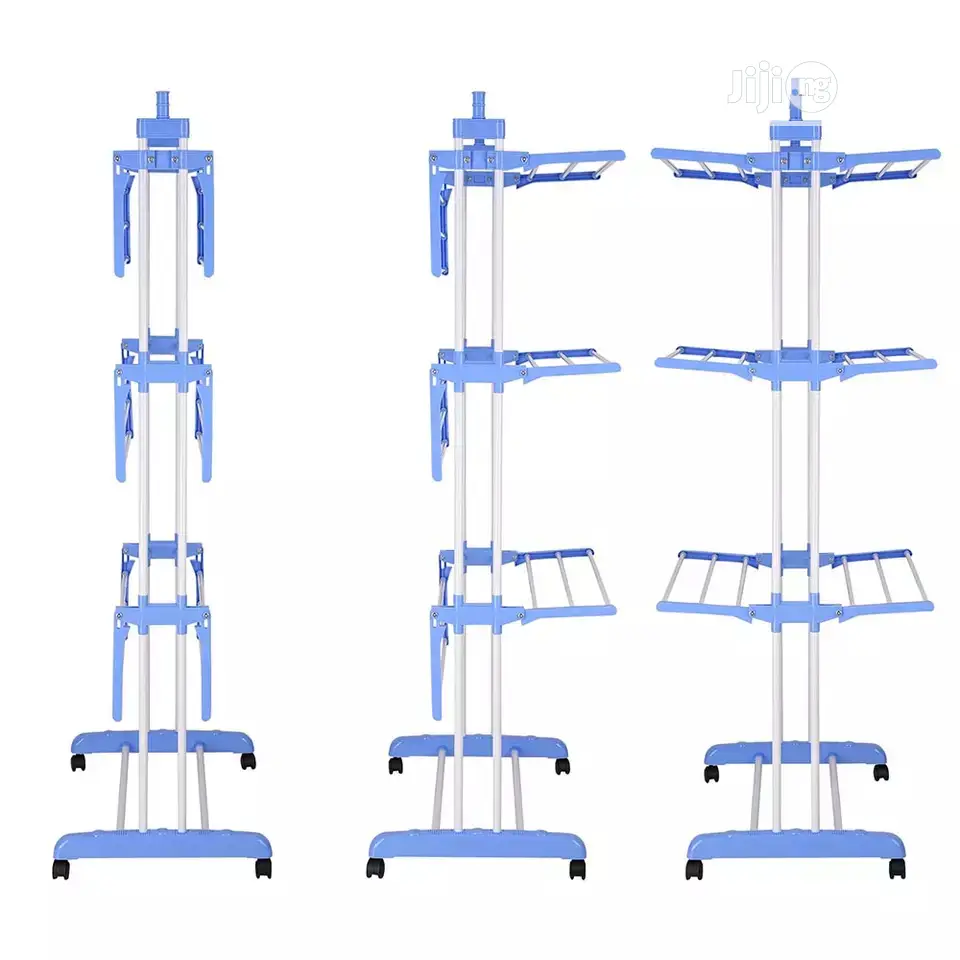 Mobile Multipurpose Cloth Dryer Clothes Rack Clothes Hanger