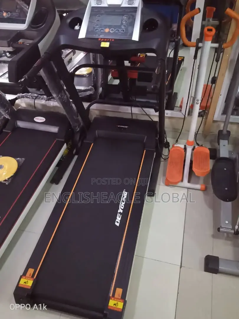 2HP German Treadmill With Massager ,Mp3,Dumbell