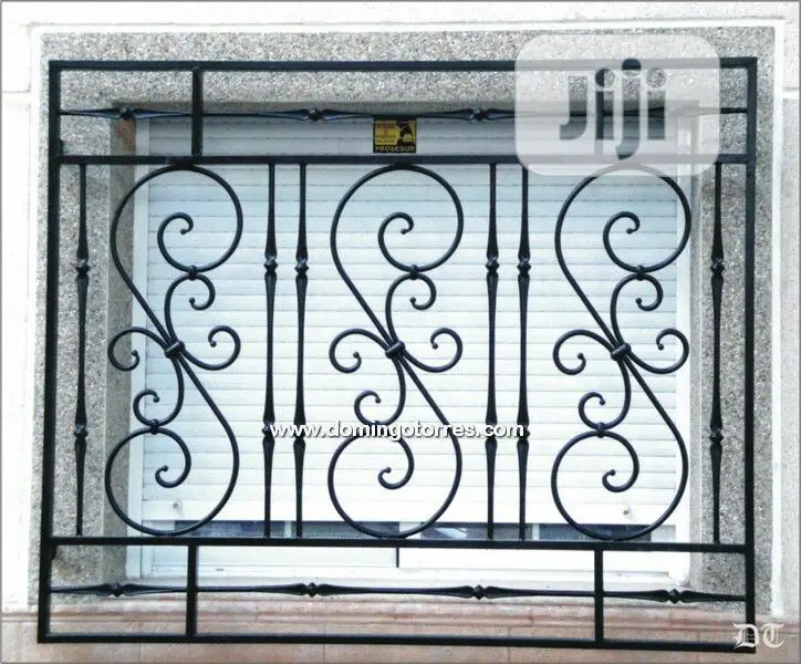 Wroght Iron Window Burglary Proof